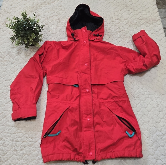 Eddie Bauer Jackets & Blazers - Eddie Bauer Red Vintage Gore-Tex Gorpcore Windbreaker Jacket, Size Small